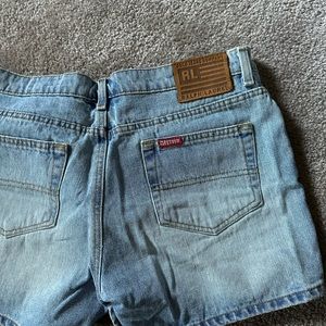 Women Polo Jean Shorts